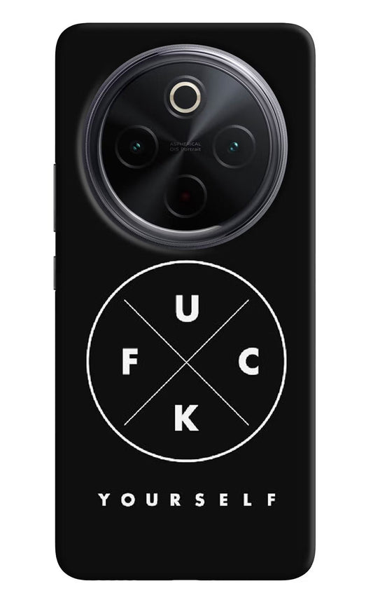 Go Fuck Yourself iQOO Z10 5G Back Cover