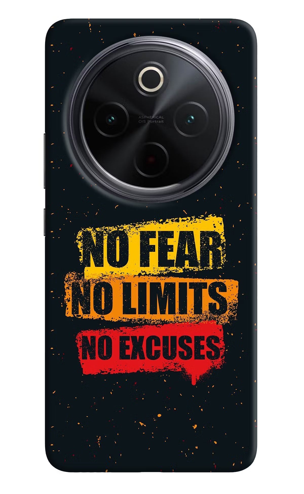 No Fear No Limits No Excuse iQOO Z10 5G Back Cover