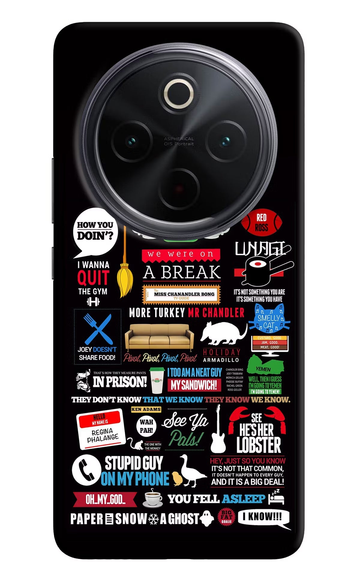 FRIENDS iQOO Z10 5G Back Cover