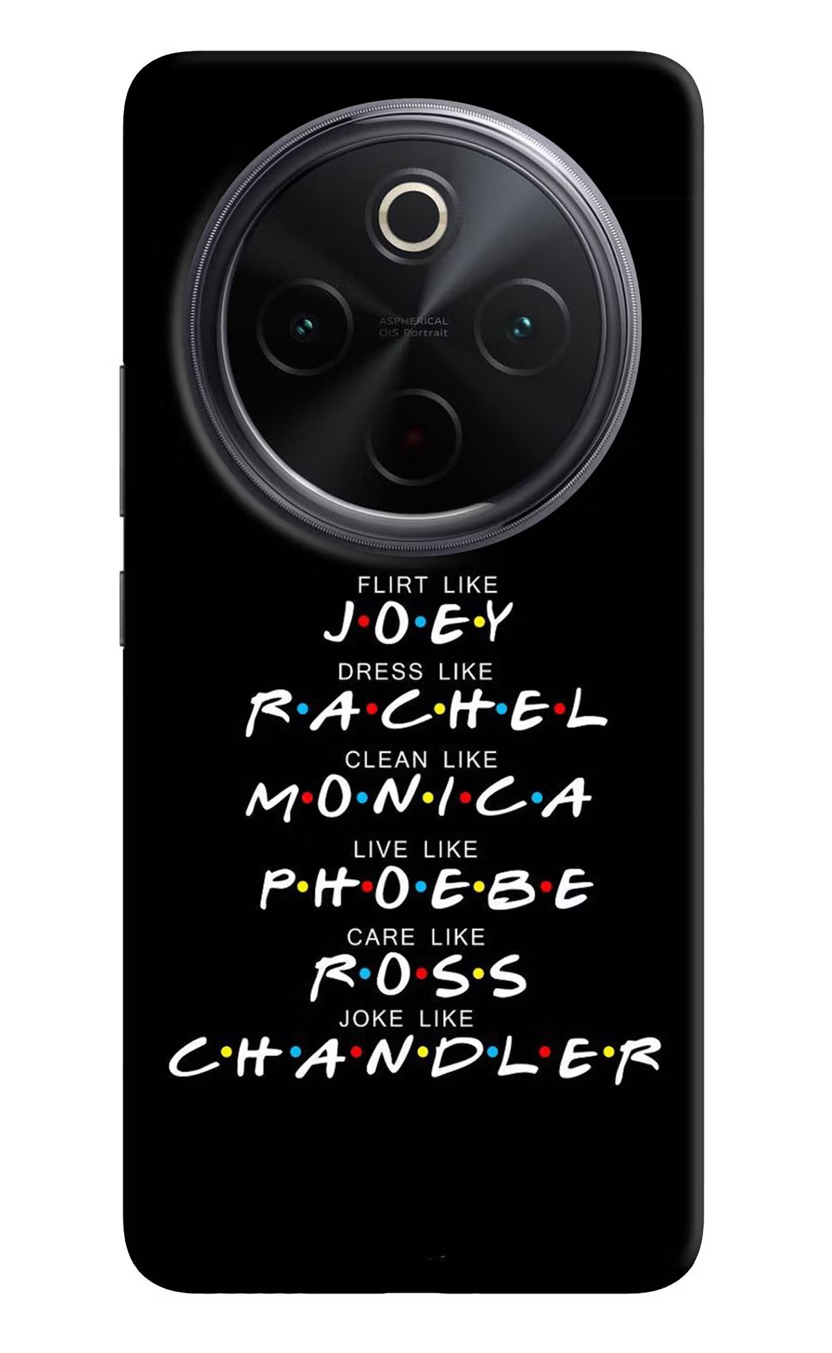 FRIENDS Character iQOO Z10 5G Back Cover