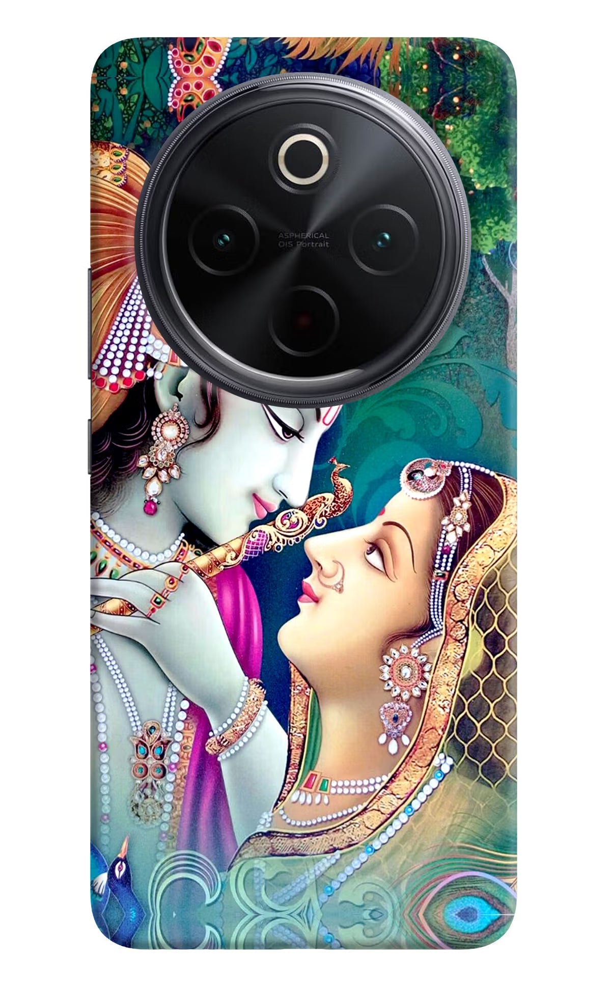 Lord Radha Krishna iQOO Z10 5G Back Cover