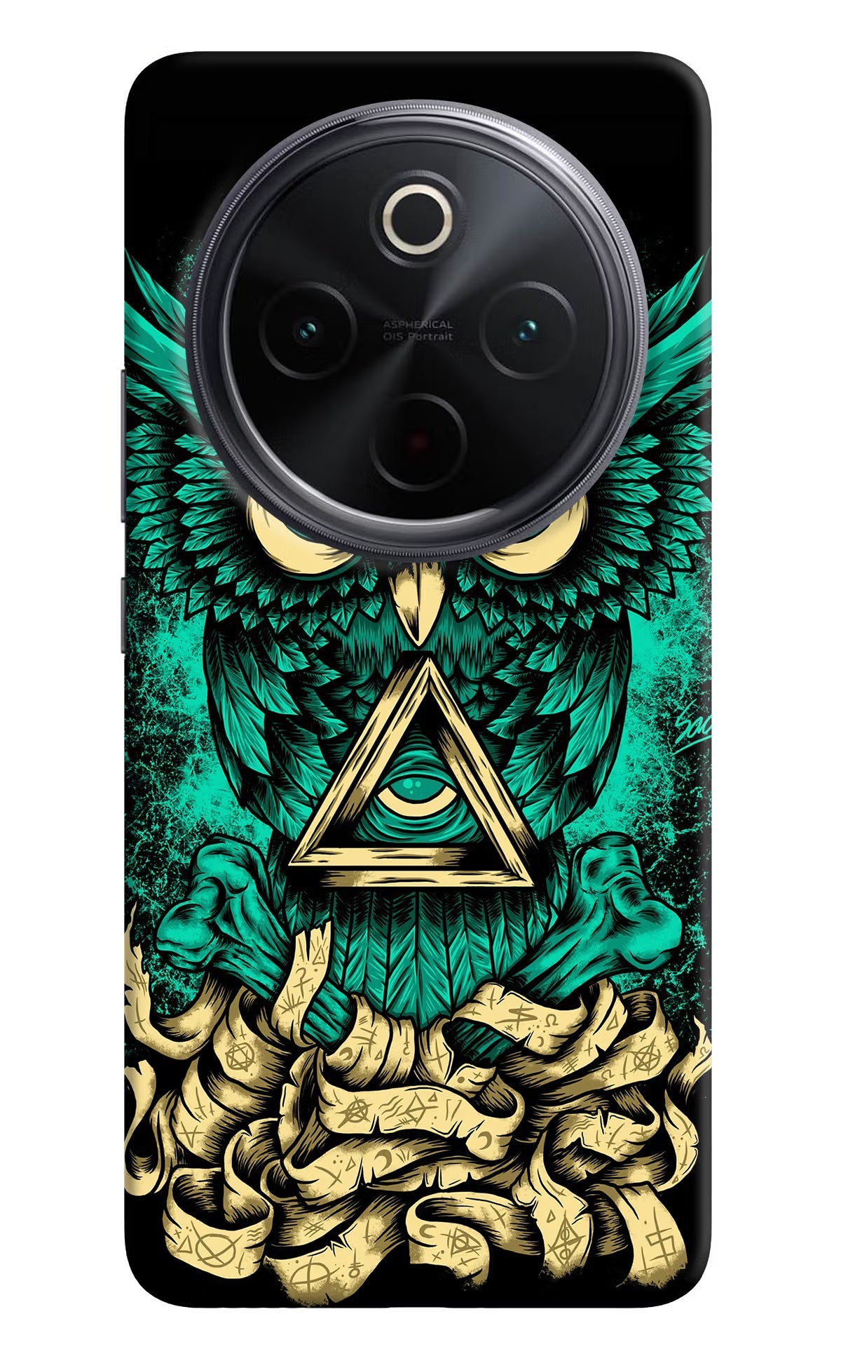 Green Owl iQOO Z10 5G Back Cover