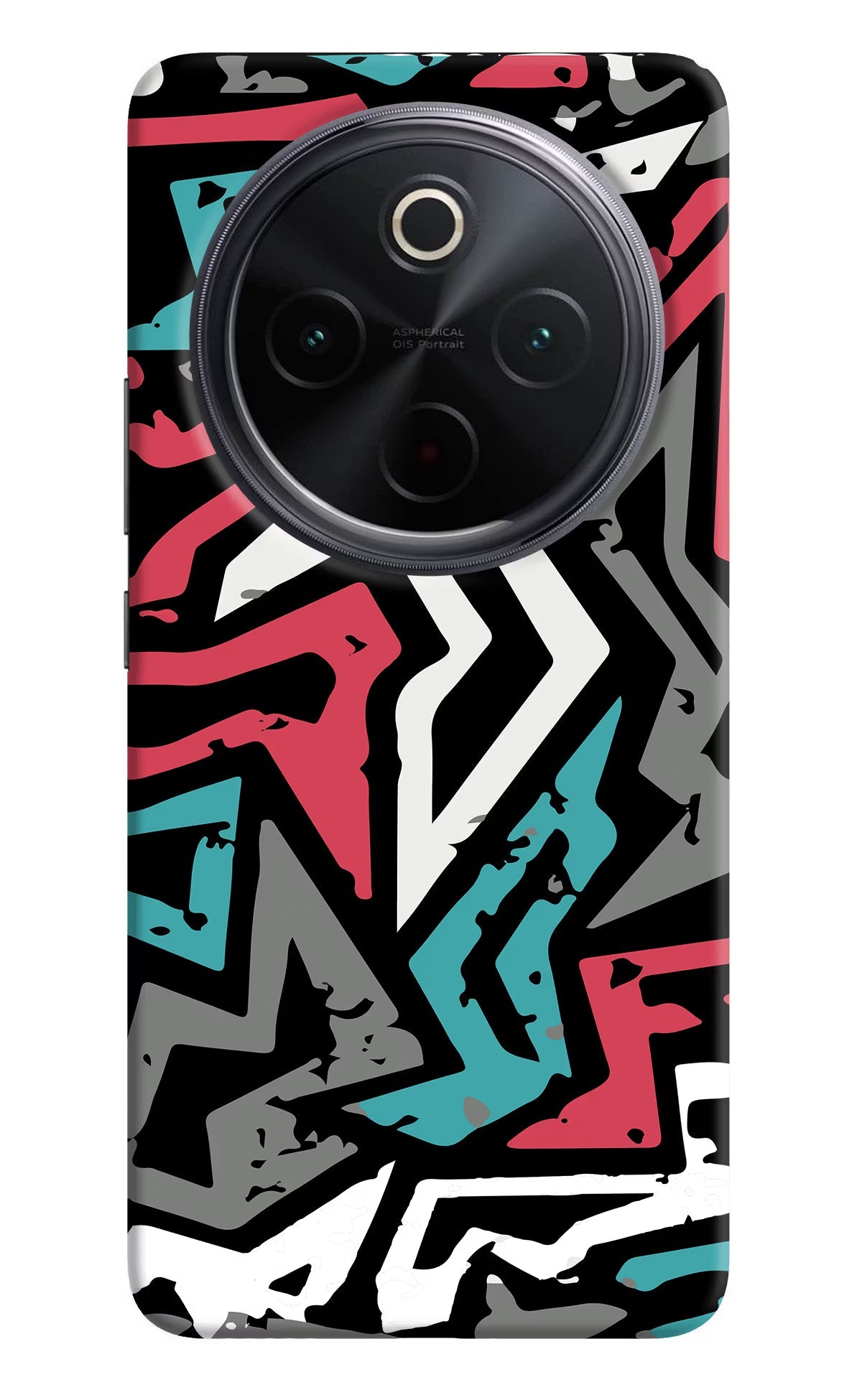 Geometric Graffiti iQOO Z10 5G Back Cover