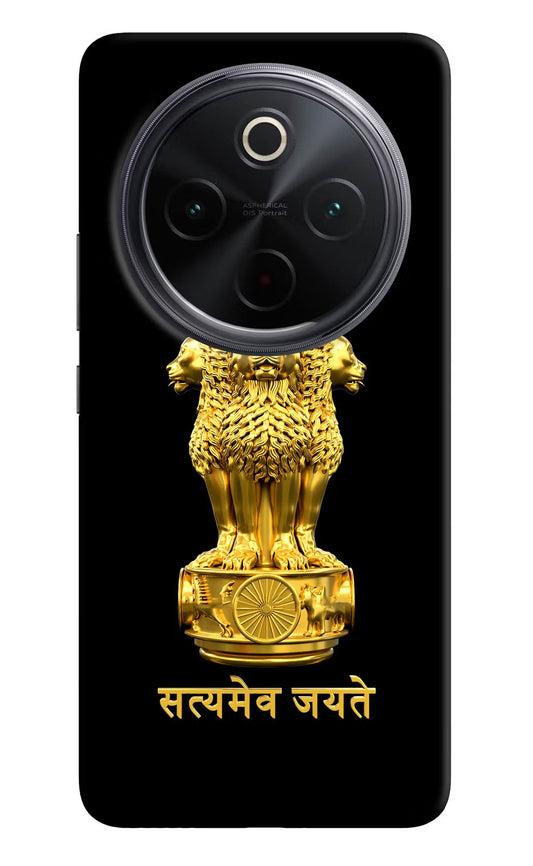 Satyamev Jayate Golden iQOO Z10 5G Back Cover