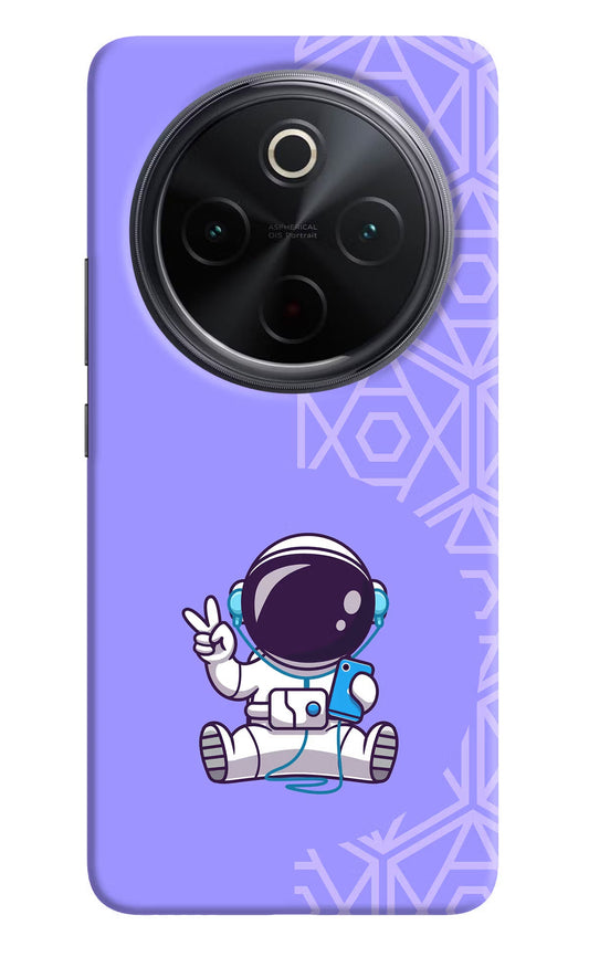 Cute Astronaut Chilling iQOO Z10 5G Back Cover