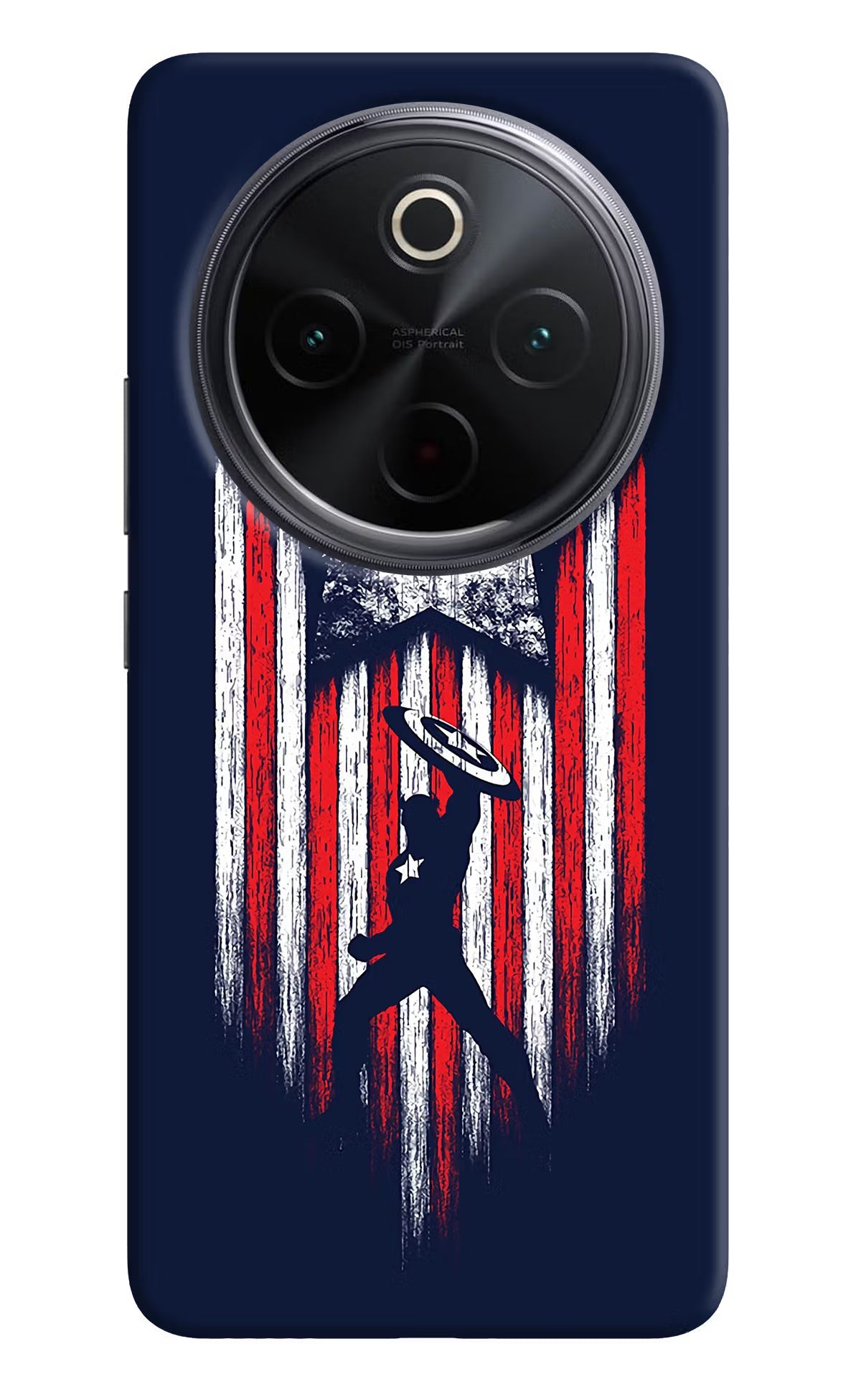 Captain America Marvel Art iQOO Z10 5G Back Cover