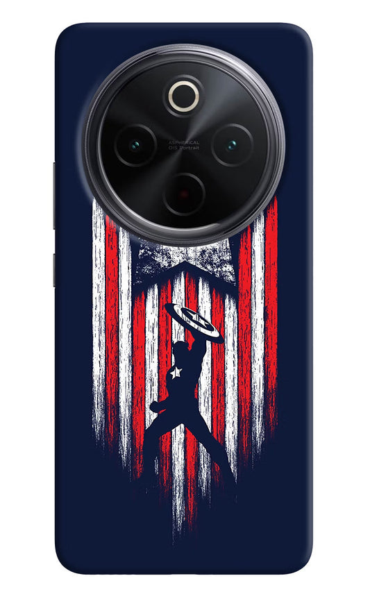 Captain America Marvel Art iQOO Z10 5G Back Cover