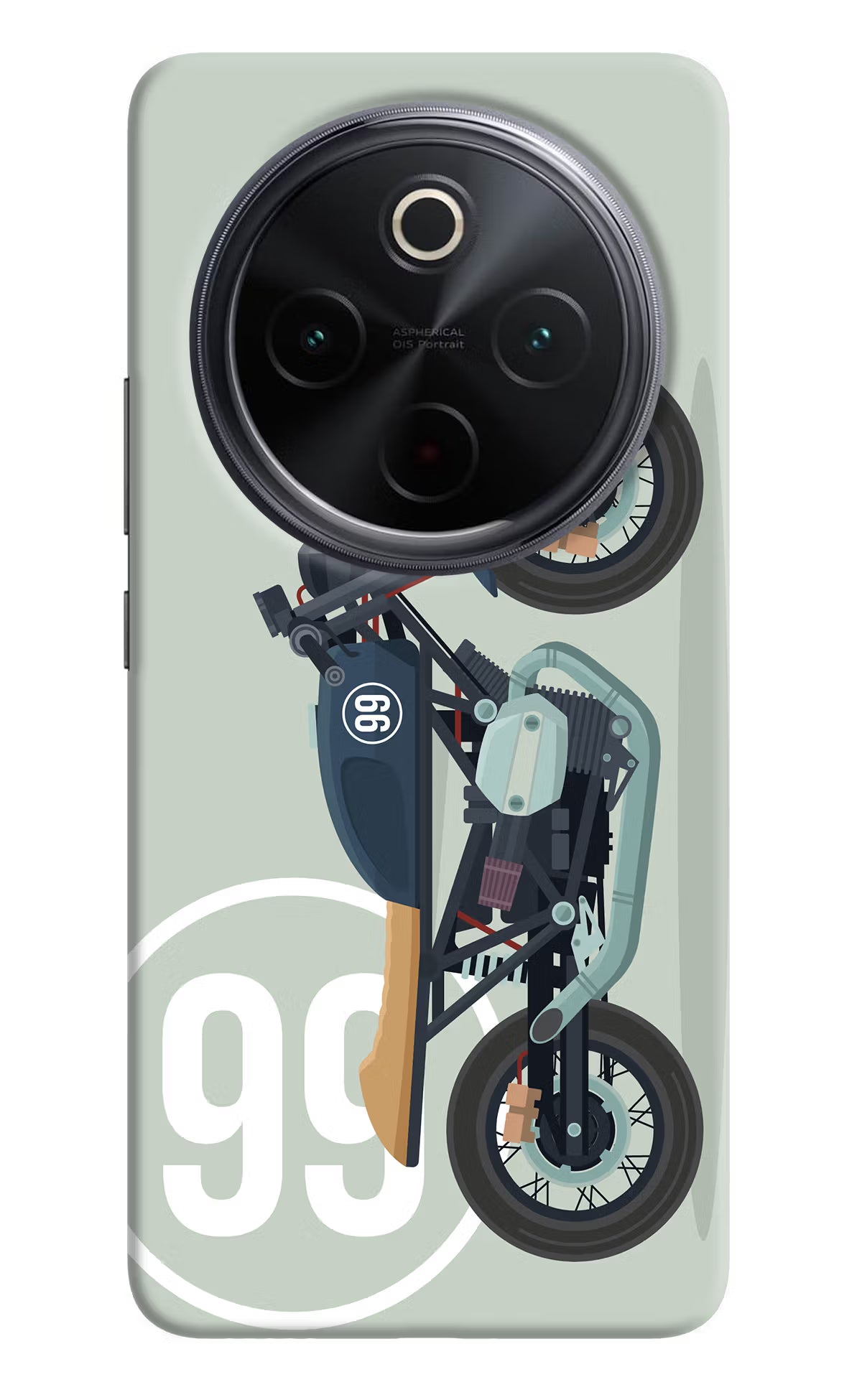 Classic Cafe Racer 99 iQOO Z10 5G Back Cover