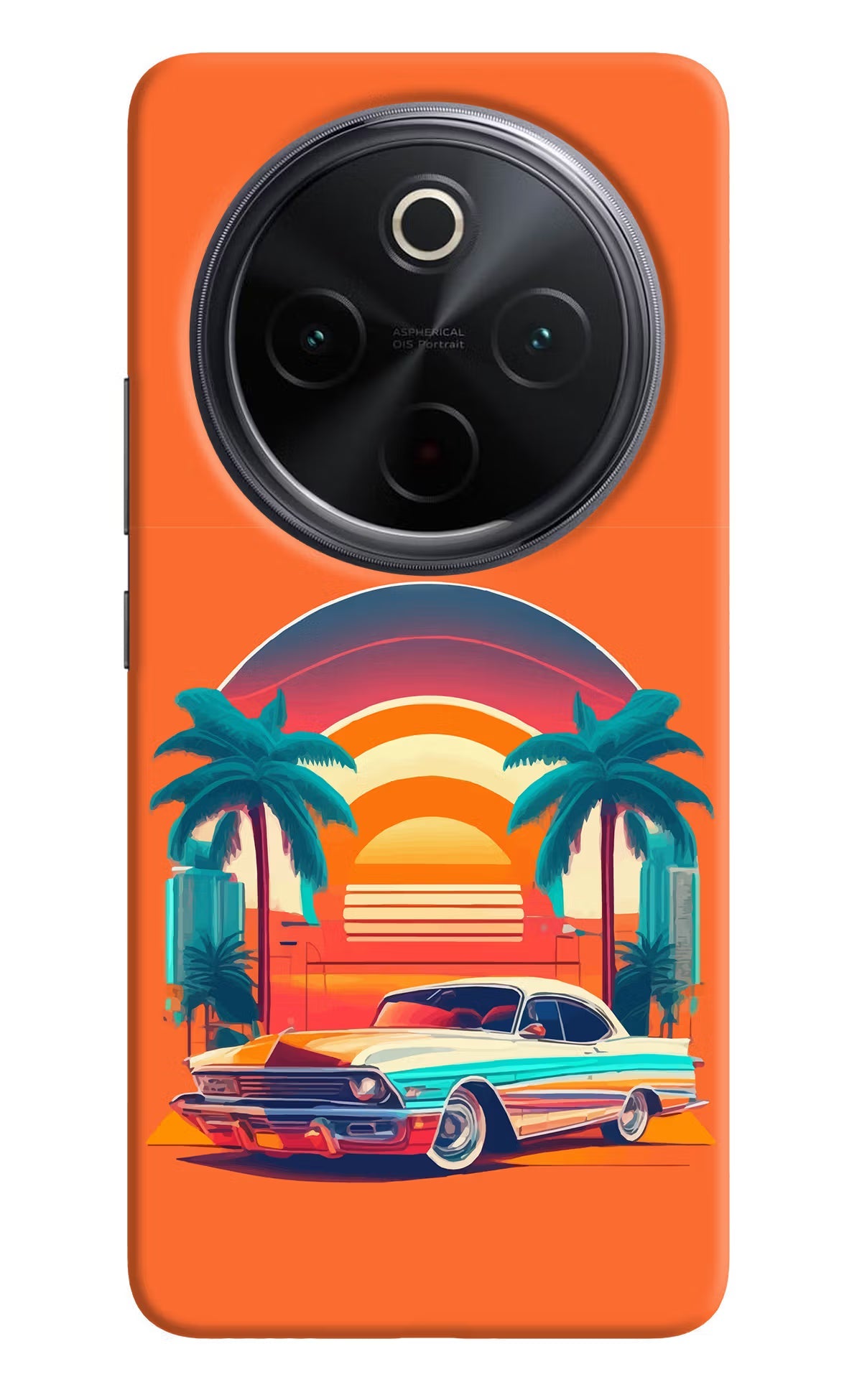Palm Drive 80s iQOO Z10 5G Back Cover