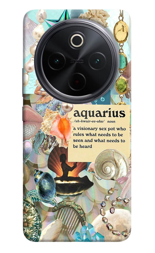 Aquarius Zodiac iQOO Z10 5G Back Cover