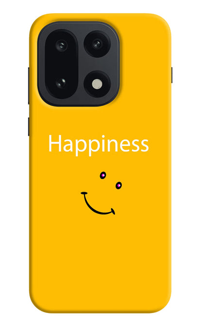 Happiness With Smiley OnePlus 15 Back Cover