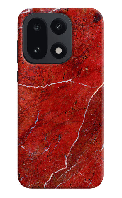 Red Marble Design OnePlus 15 Back Cover