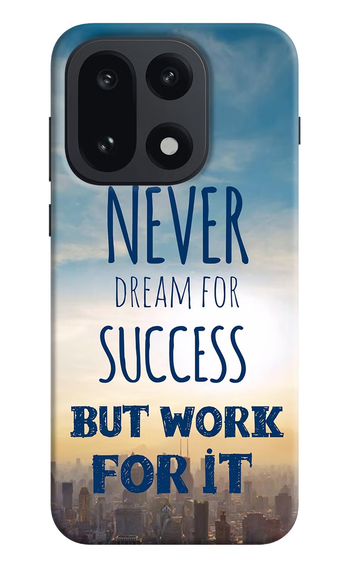 Never Dream For Success But Work For It OnePlus 15 Back Cover