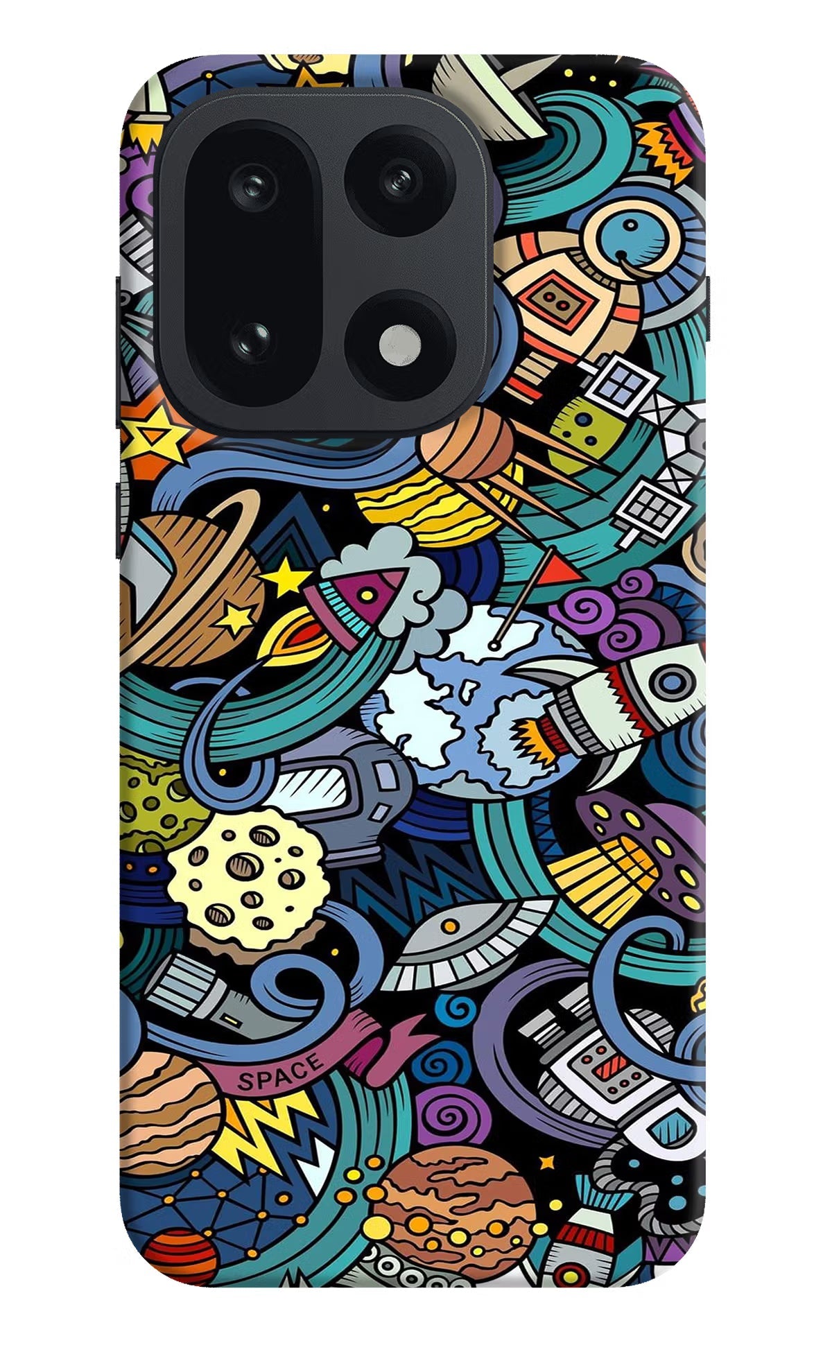 Space Abstract OnePlus 15 Back Cover