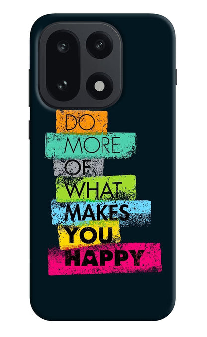 Do More Of What Makes You Happy OnePlus 15 Back Cover