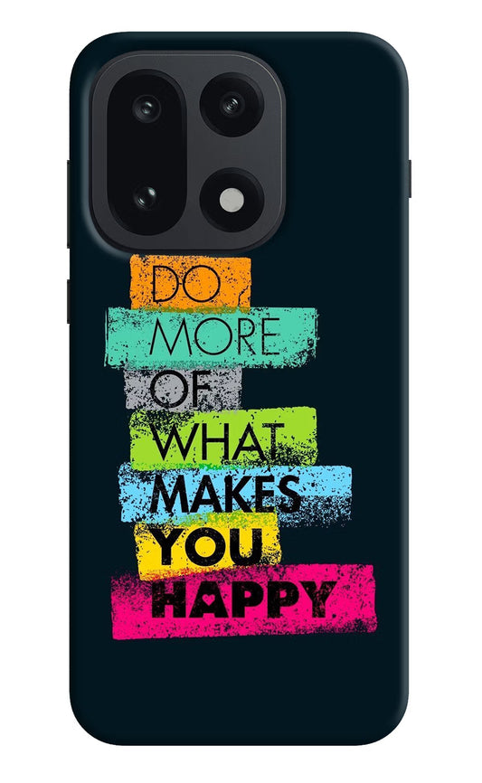 Do More Of What Makes You Happy OnePlus 15 Back Cover