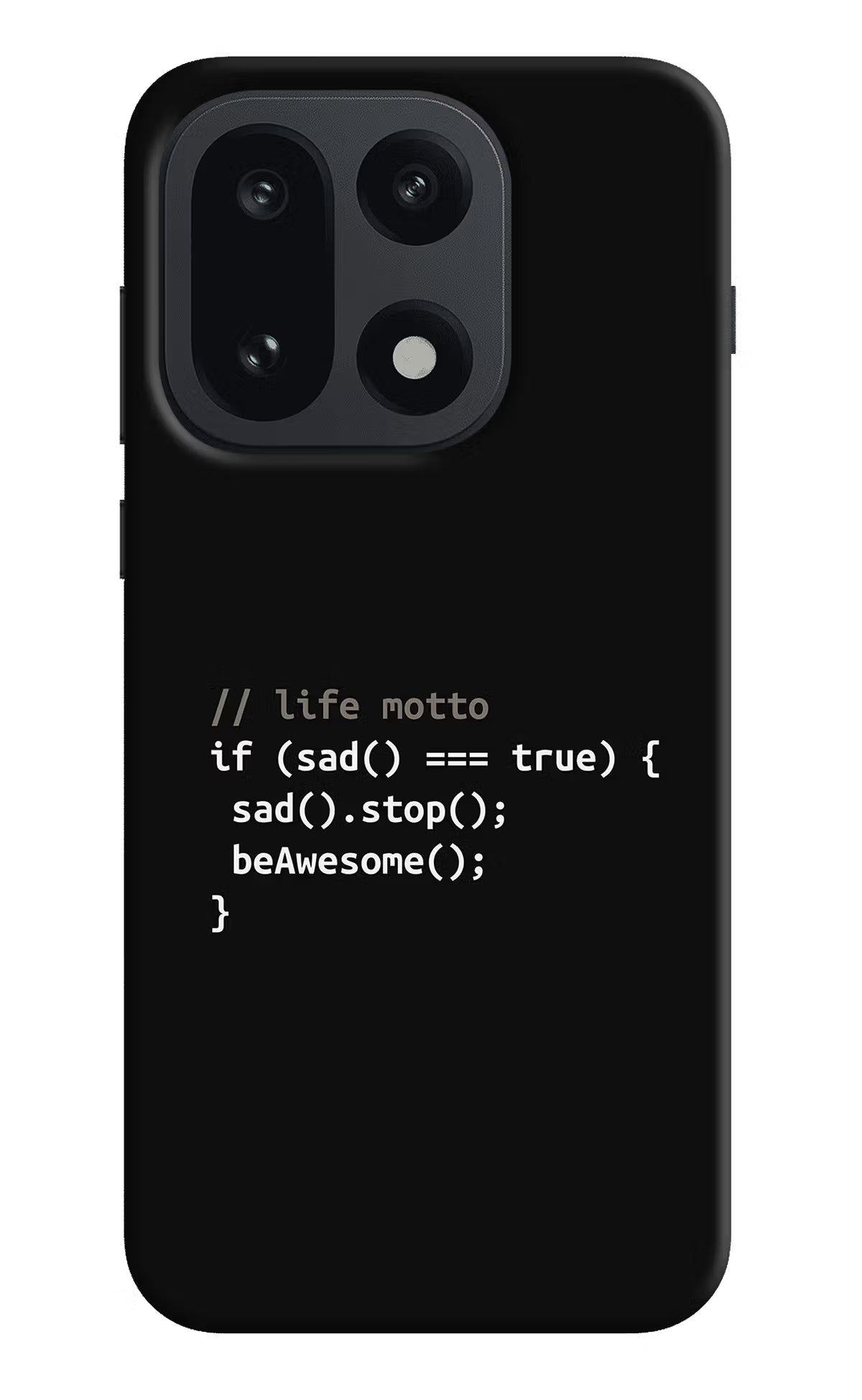 Life Motto Code OnePlus 15 Back Cover