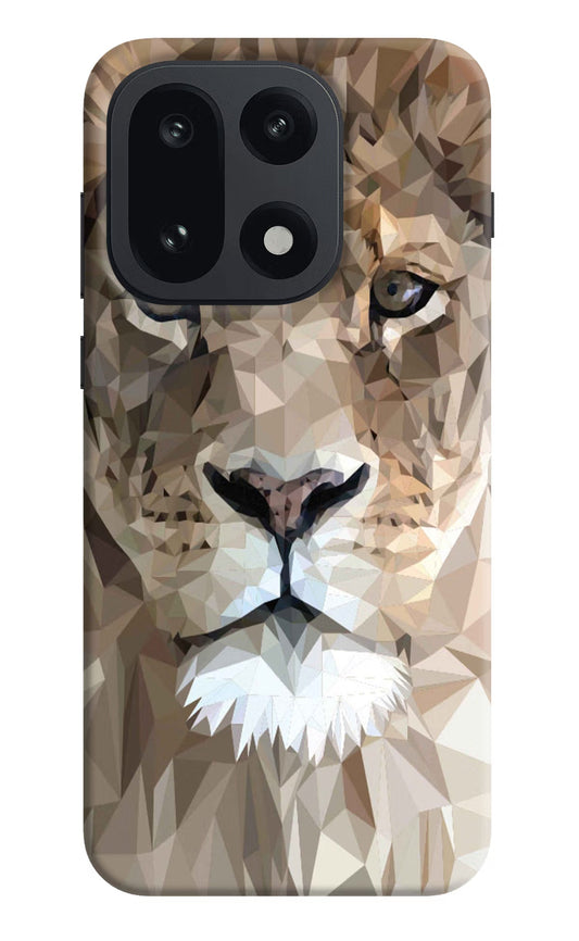 Lion Art OnePlus 15 Back Cover