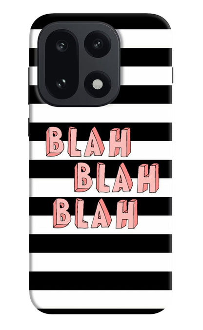 Blah Blah Blah OnePlus 15 Back Cover