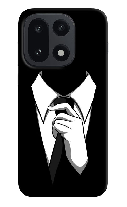 Black Tie OnePlus 15 Back Cover