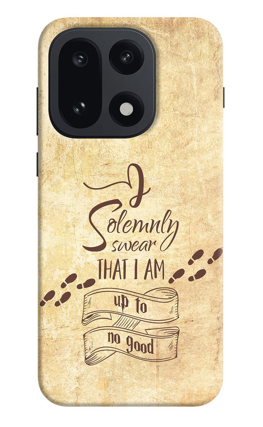 I Solemnly swear that i up to no good OnePlus 15 Back Cover
