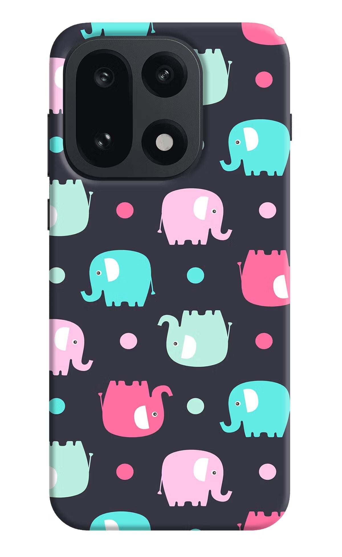 Elephants OnePlus 15 Back Cover