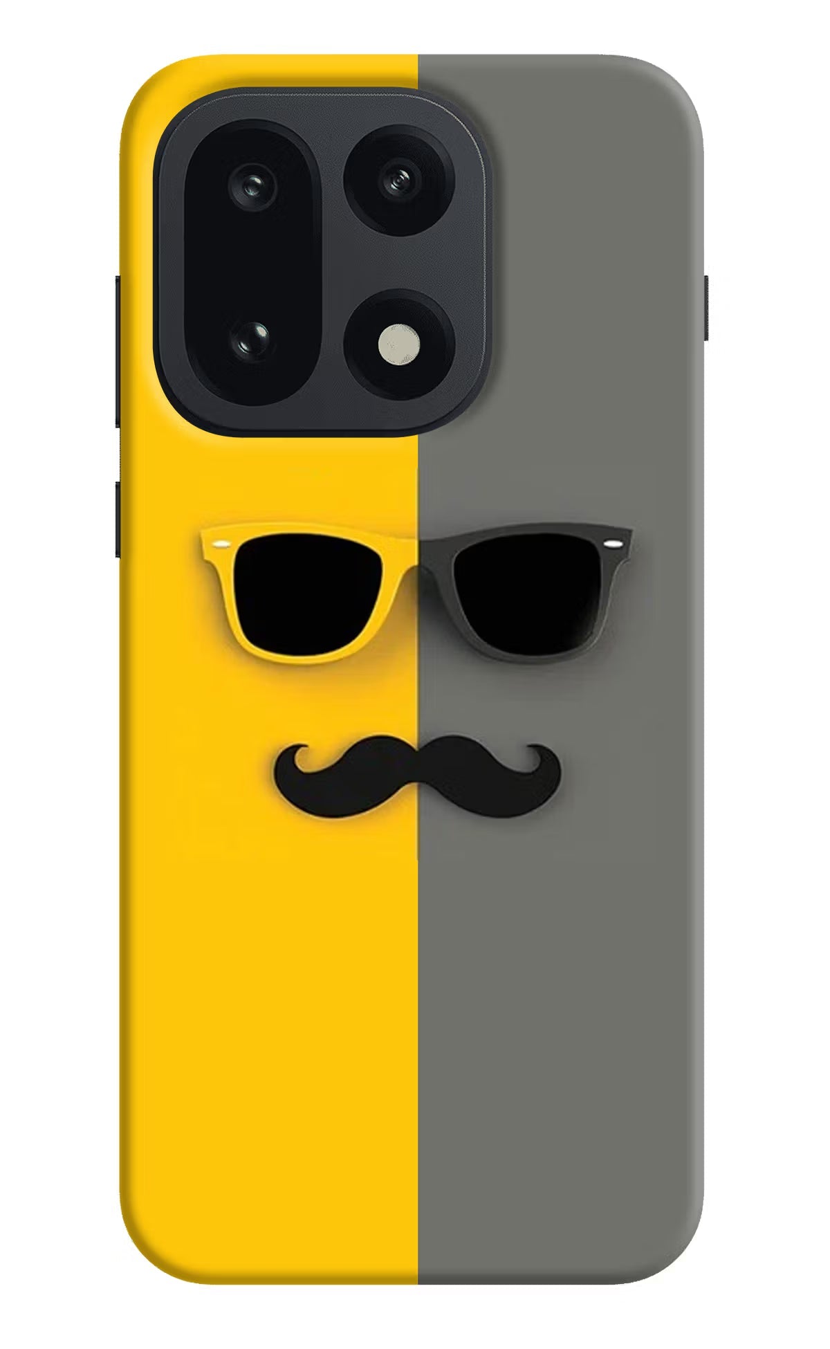 Sunglasses with Mustache OnePlus 15 Back Cover
