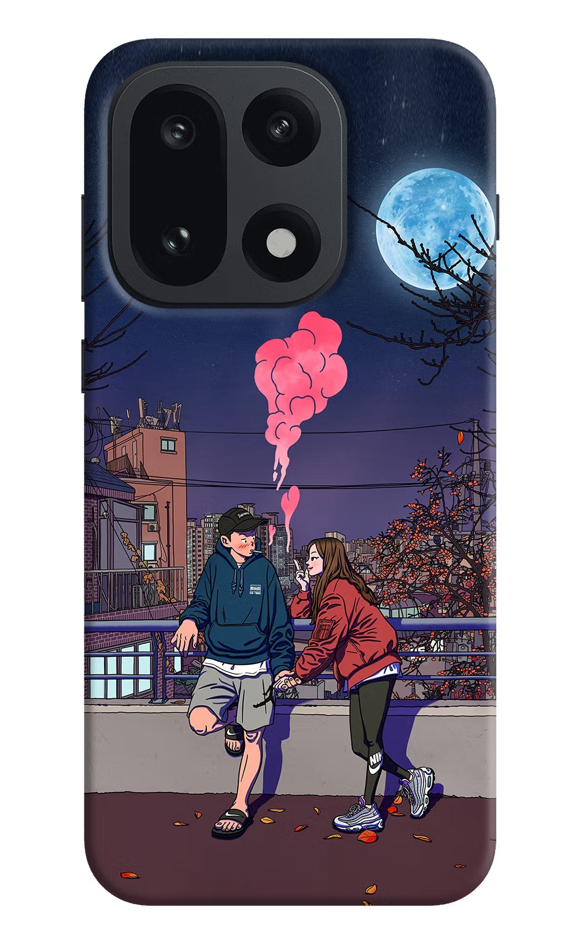 Chilling Couple OnePlus 15 Back Cover