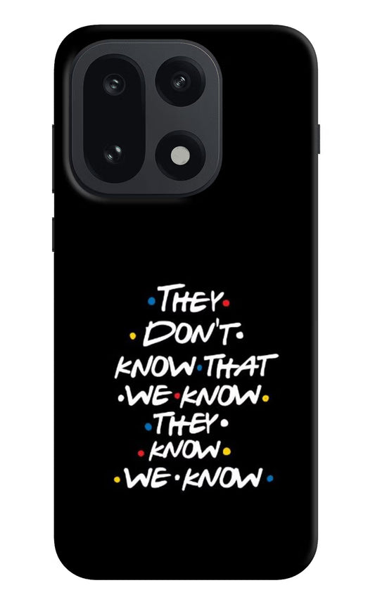 FRIENDS Dialogue OnePlus 15 Back Cover