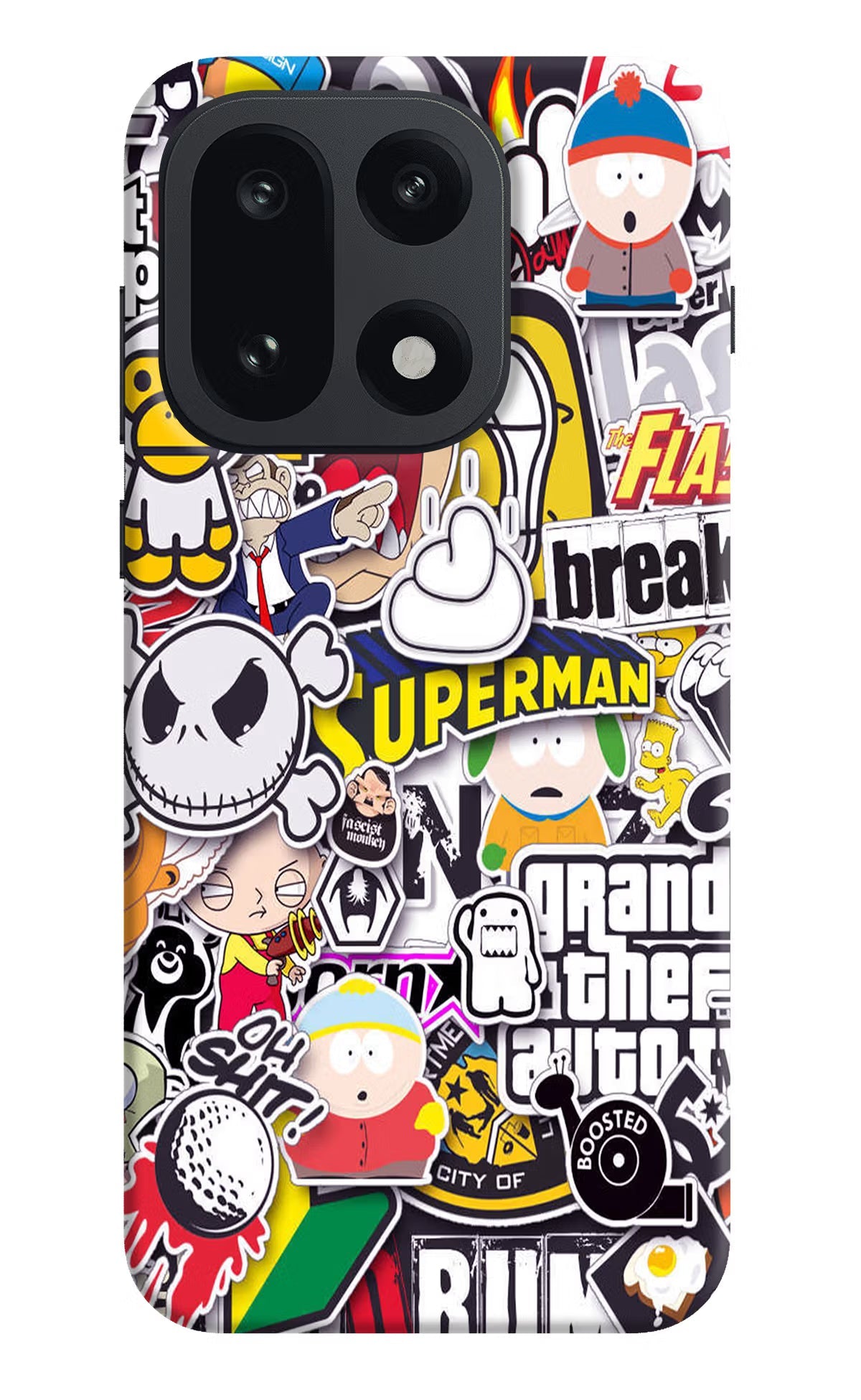 Sticker Bomb OnePlus 15 Back Cover