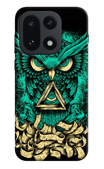 Green Owl OnePlus 15 Back Cover