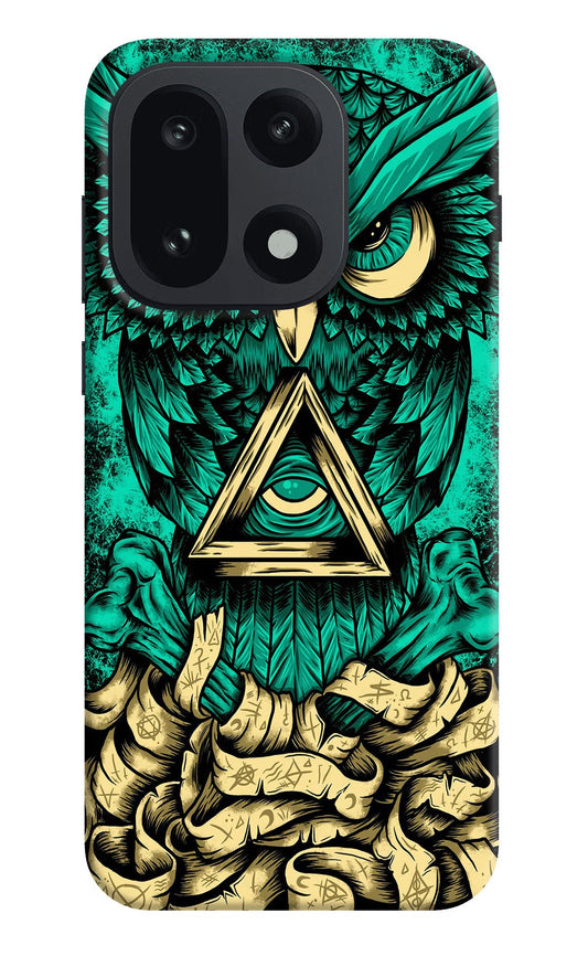 Green Owl OnePlus 15 Back Cover