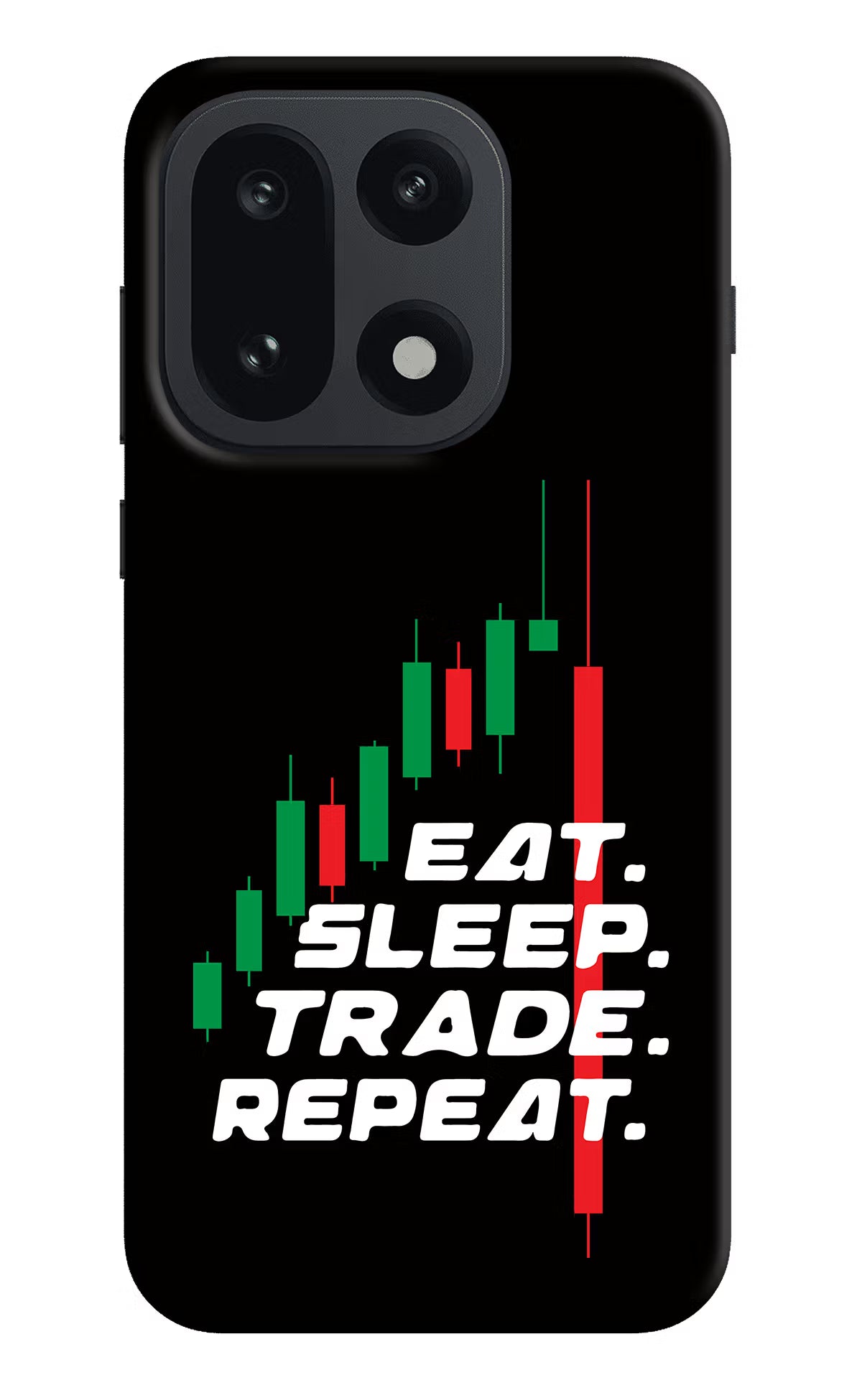 Eat Sleep Trade Repeat OnePlus 15 Back Cover