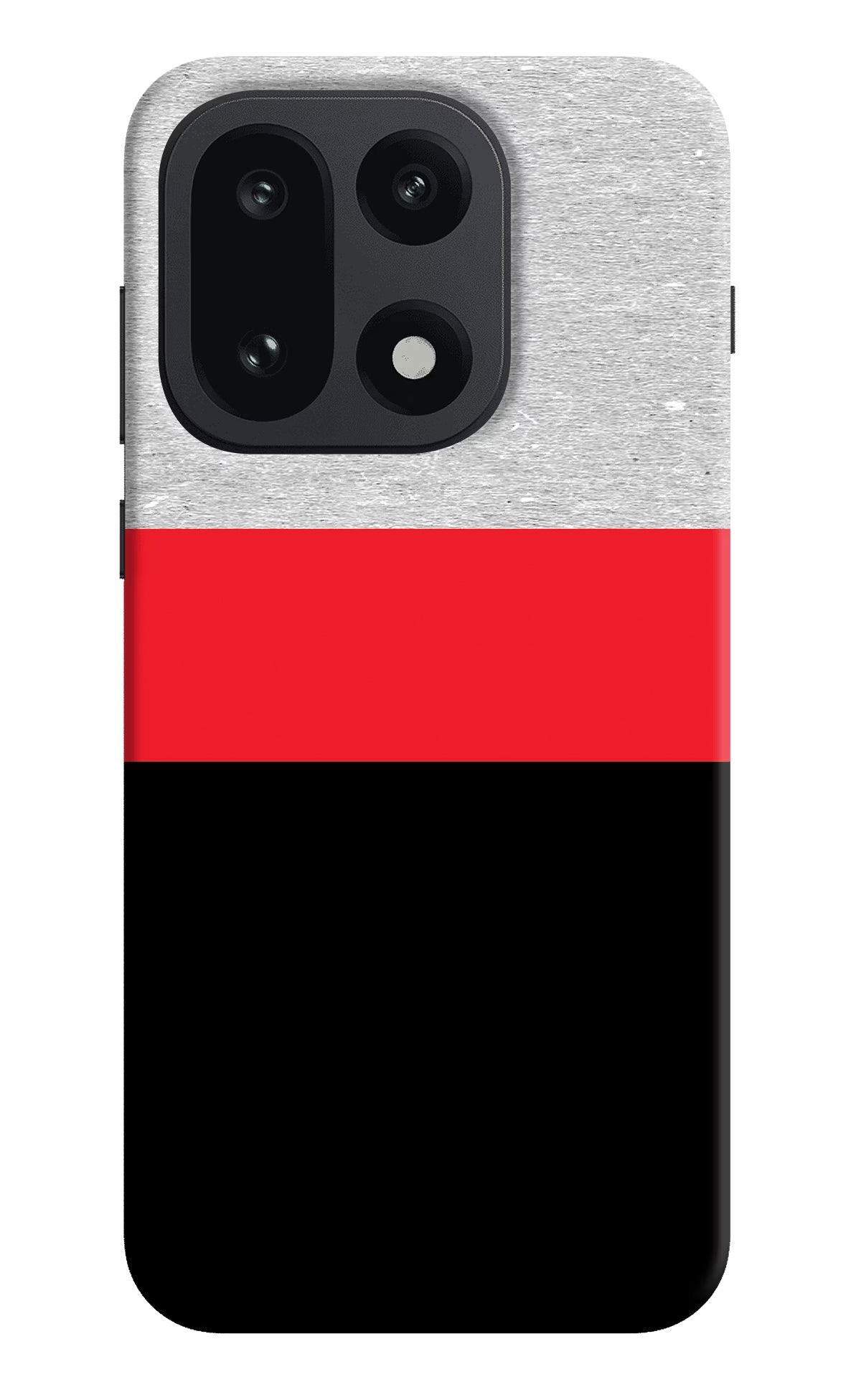 Tri Color Pattern OnePlus 15 Back Cover