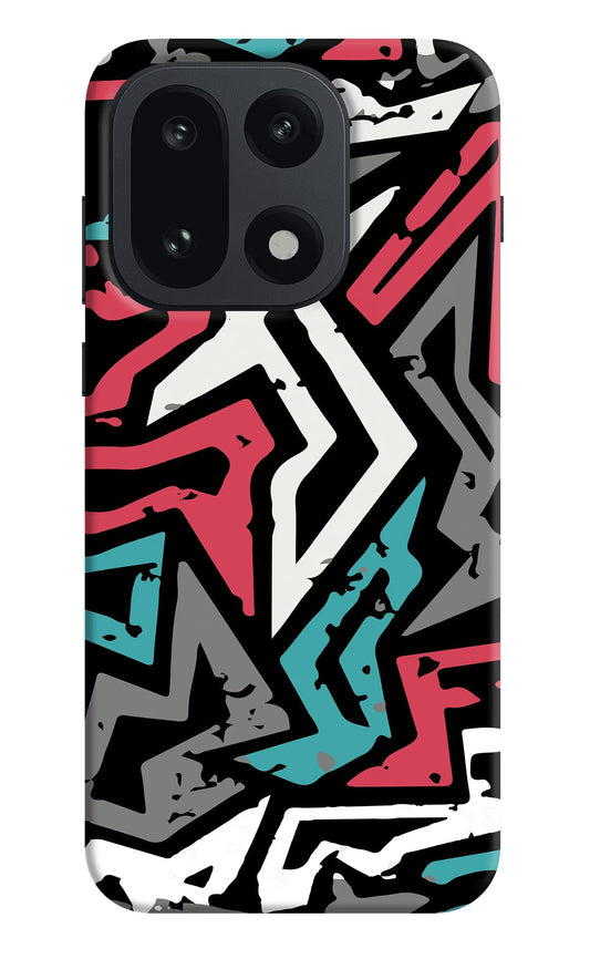 Geometric Graffiti OnePlus 15 Back Cover