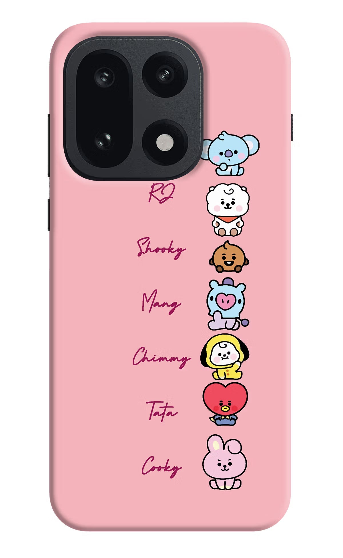 BTS names OnePlus 15 Back Cover