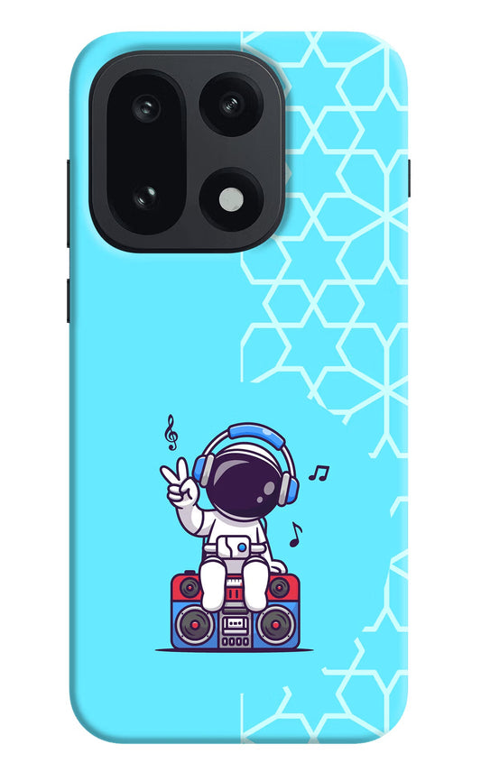 Cute Astronaut Chilling OnePlus 15 Back Cover