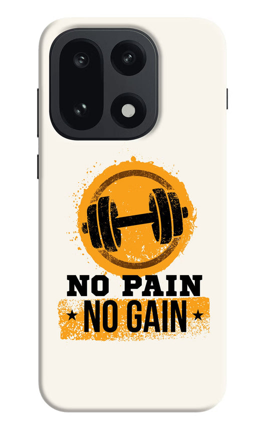 No Pain No Gain OnePlus 15 Back Cover
