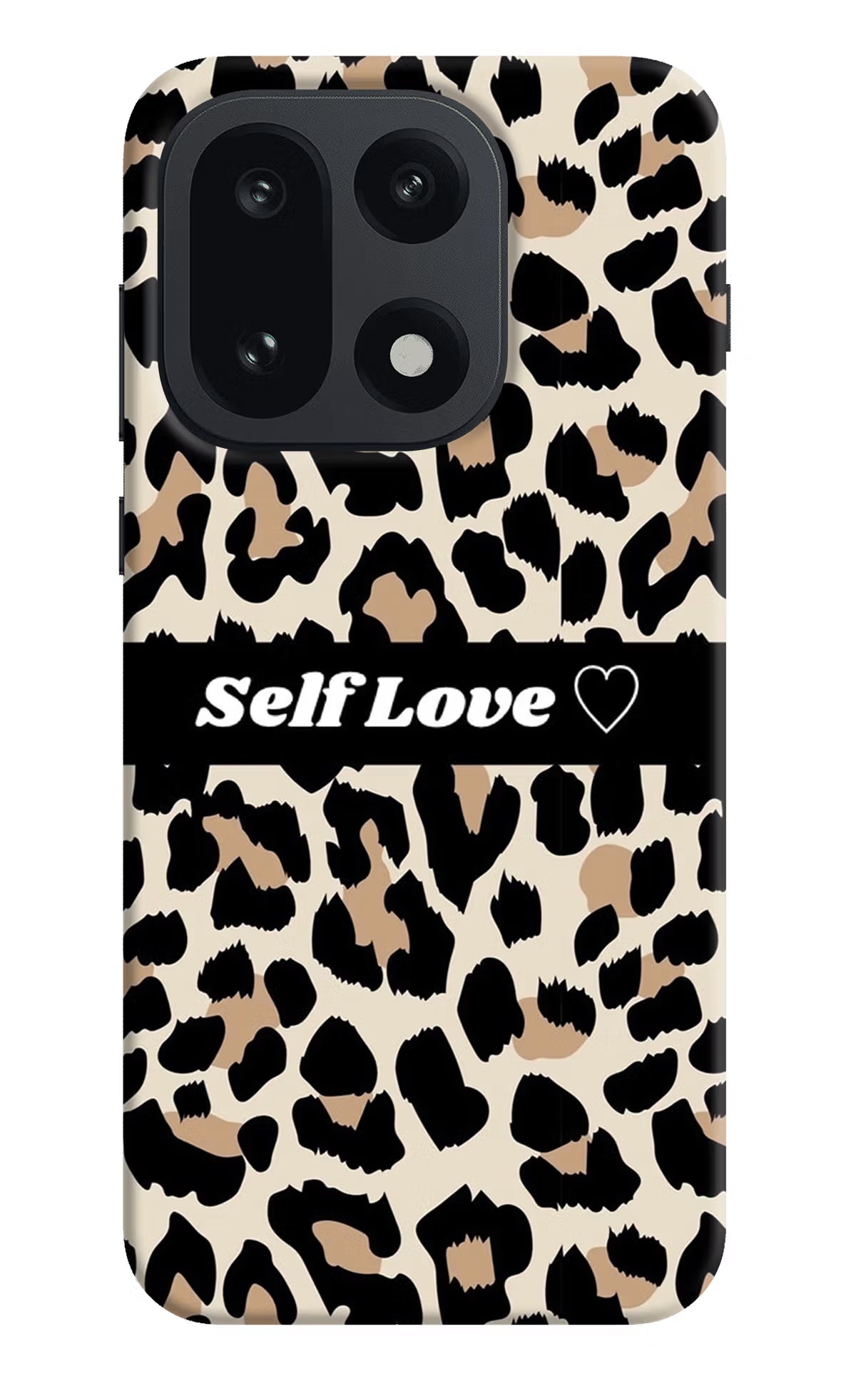 Leopard Print Self Love OnePlus 15 Back Cover