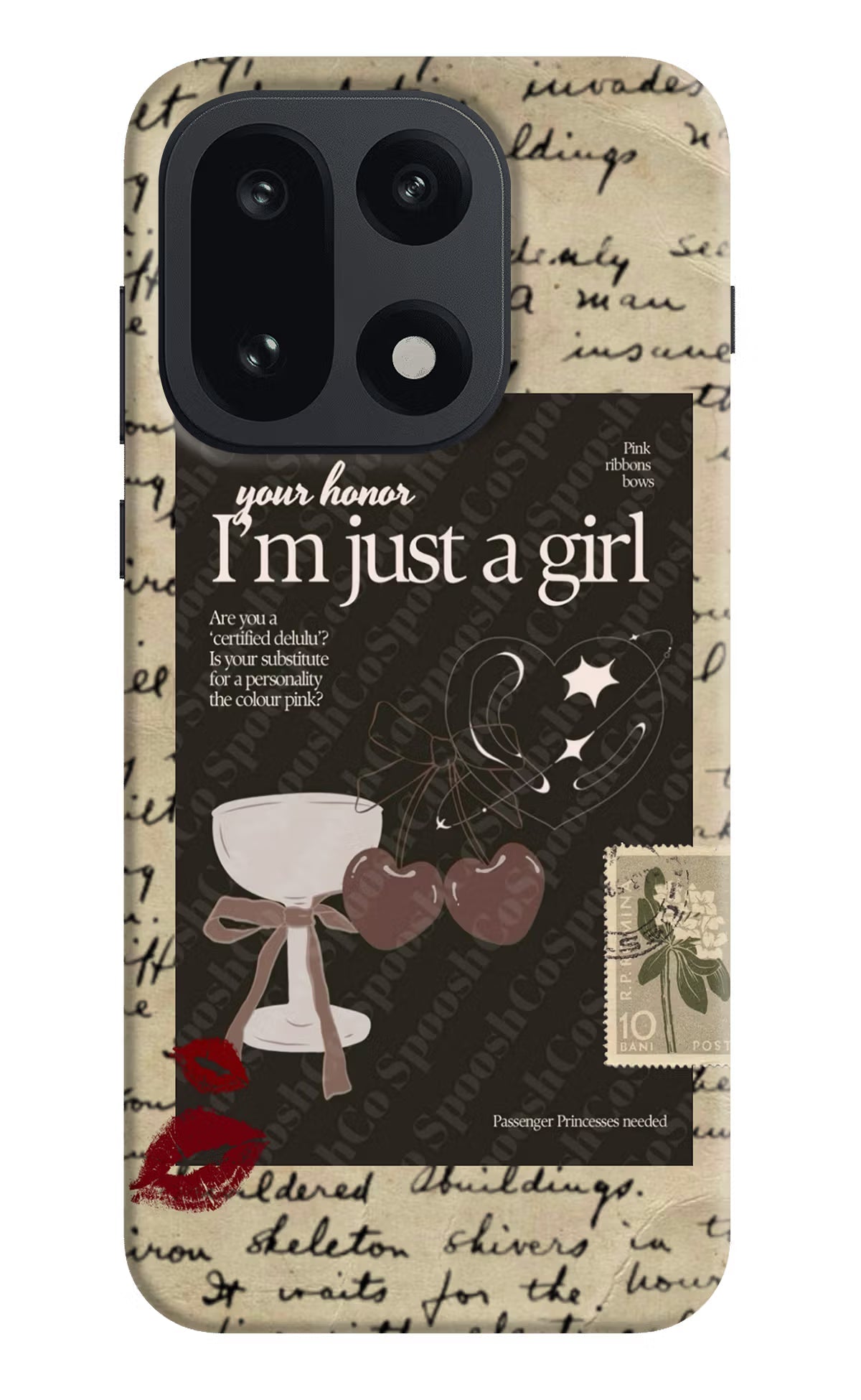 I am just a girl OnePlus 15 Back Cover