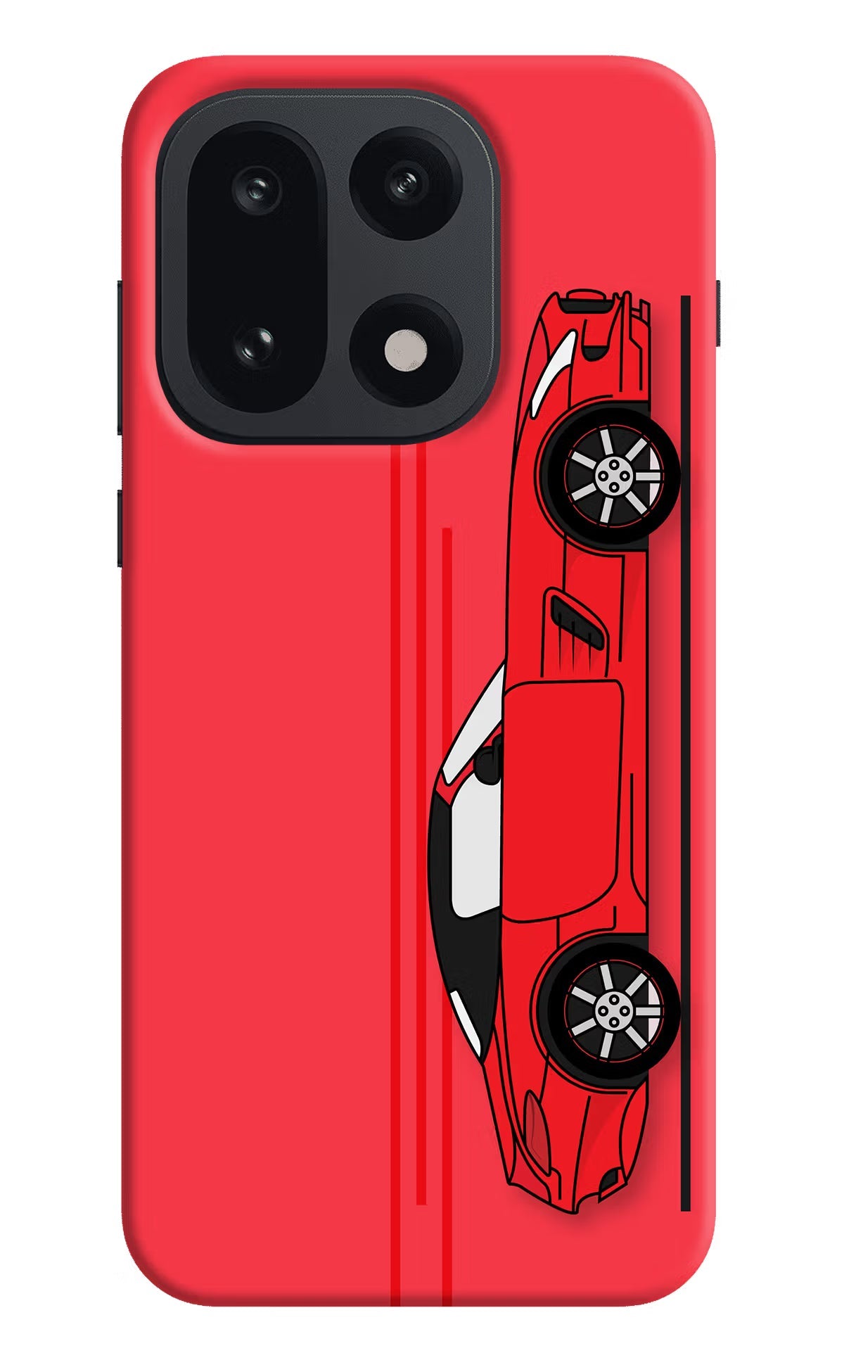 Red Velocity OnePlus 15 Back Cover