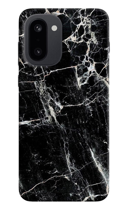 Black Marble Texture OnePlus 15R Back Cover
