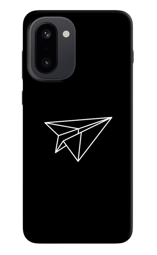 Paper Plane White OnePlus 15R Back Cover