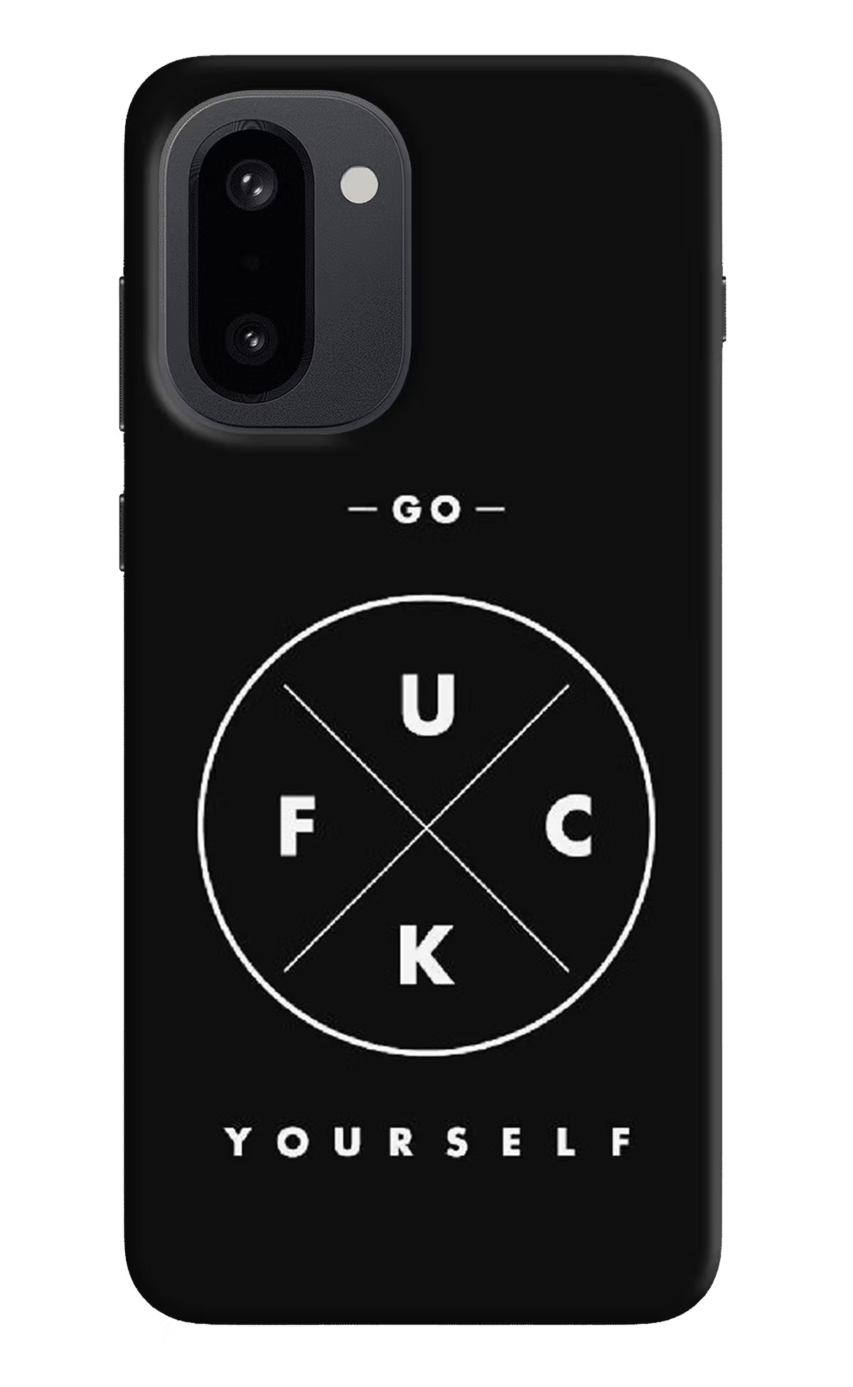 Go Fuck Yourself OnePlus 15R Back Cover