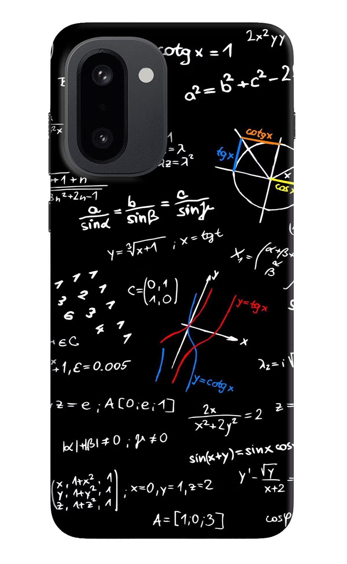 Mathematics Formula OnePlus 15R Back Cover