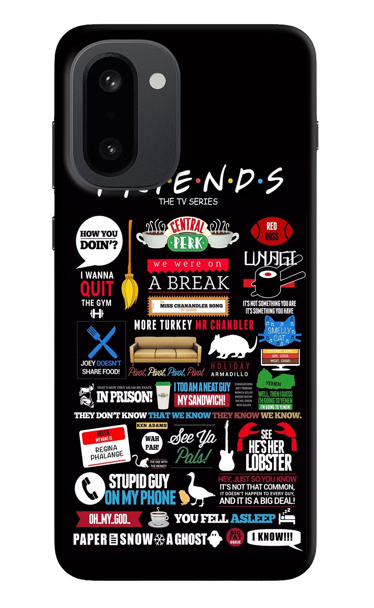 FRIENDS OnePlus 15R Back Cover