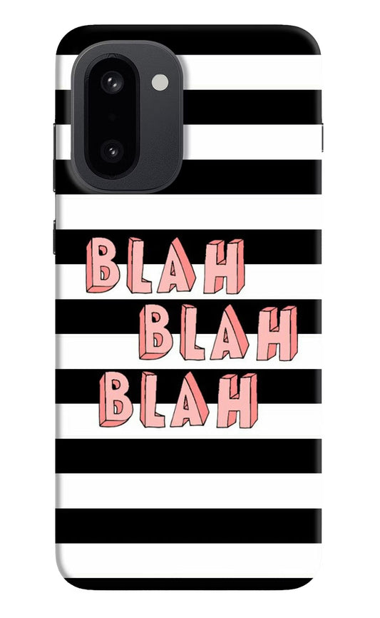 Blah Blah Blah OnePlus 15R Back Cover