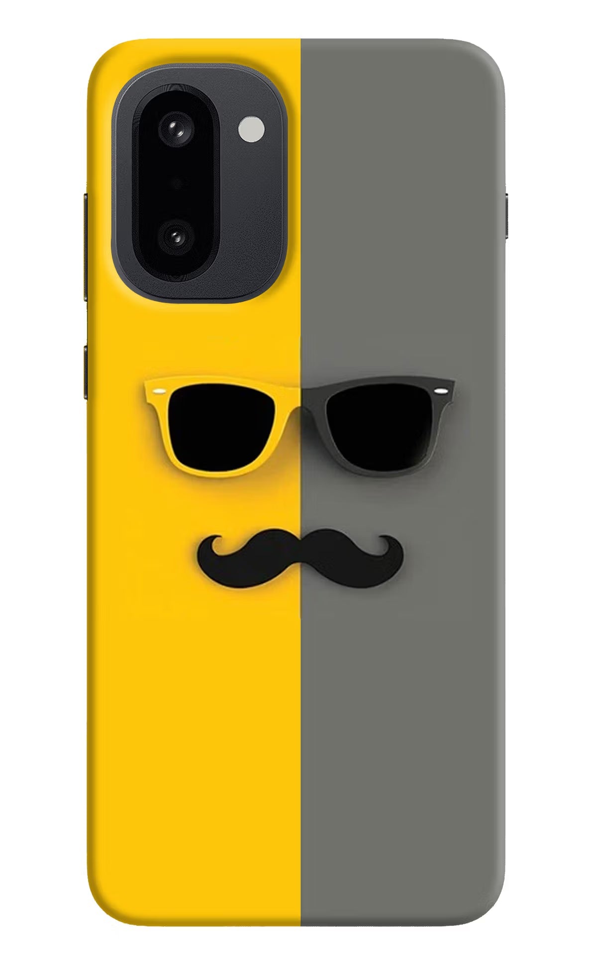 Sunglasses with Mustache OnePlus 15R Back Cover