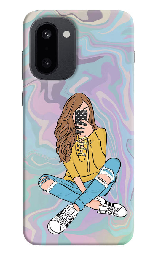 Selfie Girl OnePlus 15R Back Cover