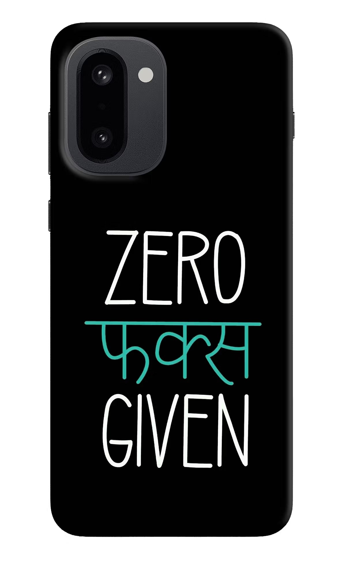 Zero Fucks Given OnePlus 15R Back Cover